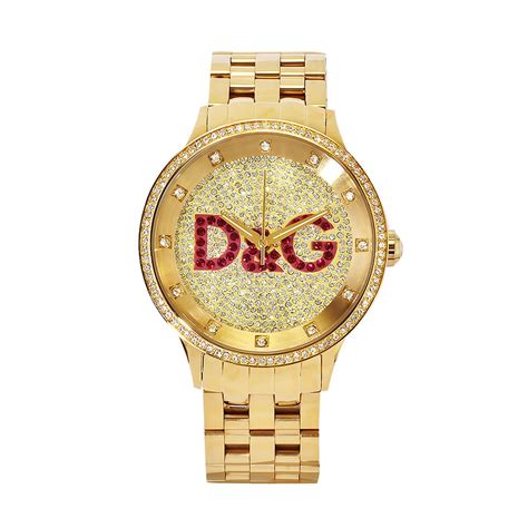 dolce gabbana gold watch|dolce gabbana time watch price.